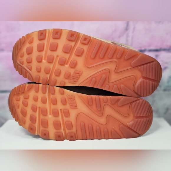 NIKE AIR MAX 90 VELVET "DUSTY PEACH" (898512-201) - Picture 8 of 8